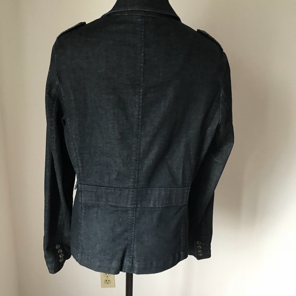 Dark blue denim button-up jacket sz XL - Picture 5 of 5